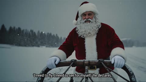 Portrait Format Santa Worries Christmas Is Losing Its Magic