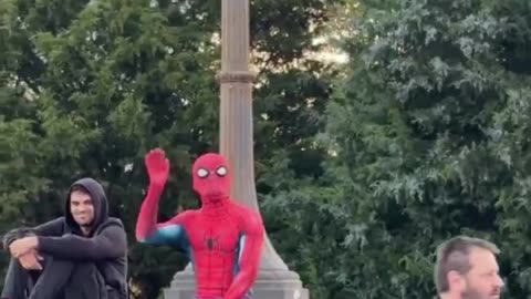 Usman Nurmagomedov Asks Spider-Man About Mary Jane
