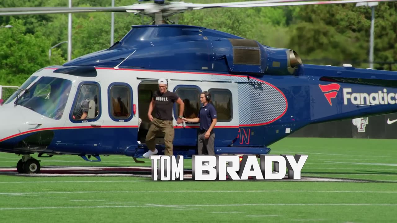 Tom Brady's Epic Helicopter Arrival for IShowSpeed's Training Session!