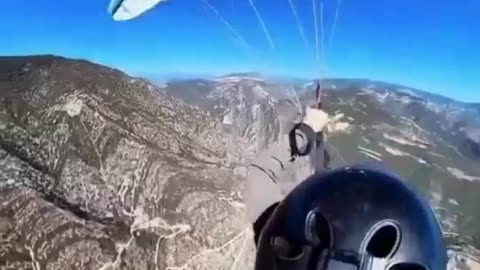 Skydiver's Heart-Stopping Narrow Escape! 🪂😱🙏