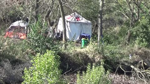 Tents, school zones and a prime location for bird-watching.