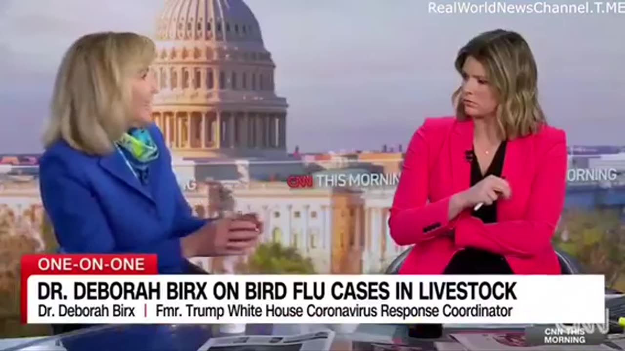 Deborah Birx Says Test Every Cow in America For Bird Flu Weekly