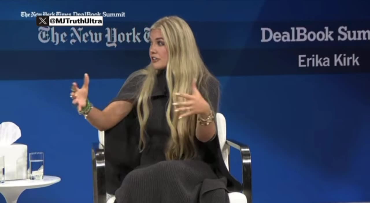 Erika Kirk - Infighting on the right is good, we need to talk things out