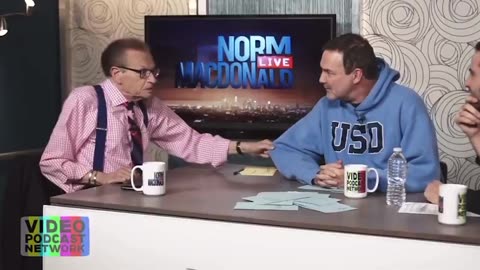 Larry King- “I knew the famous Jewish mobster Meyer Lansky" Norm Macdonald- “Of Course”