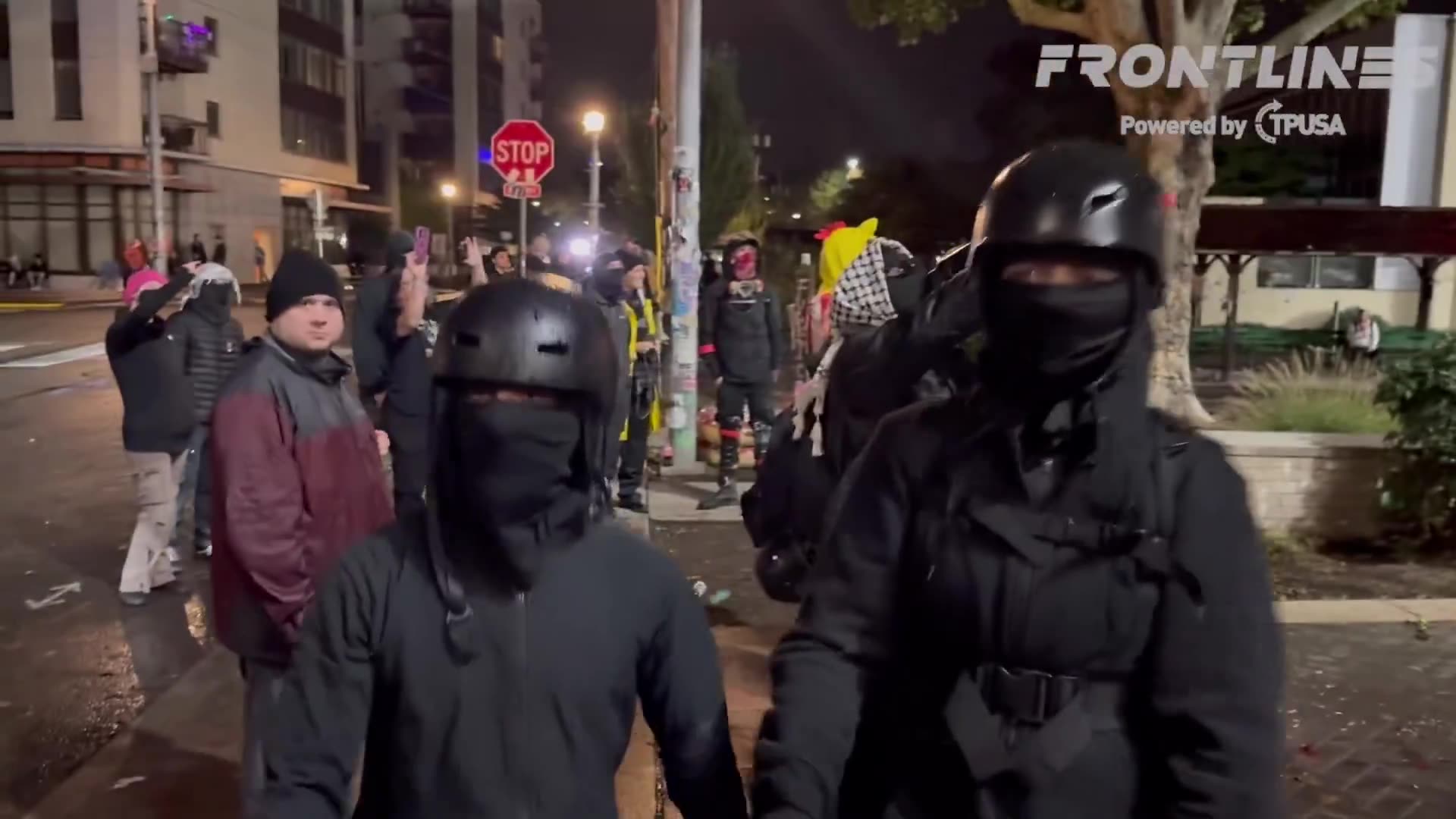 PORTLAND- This is how ANTIFA treats journalists who are trying to film outside of the Portland ICE