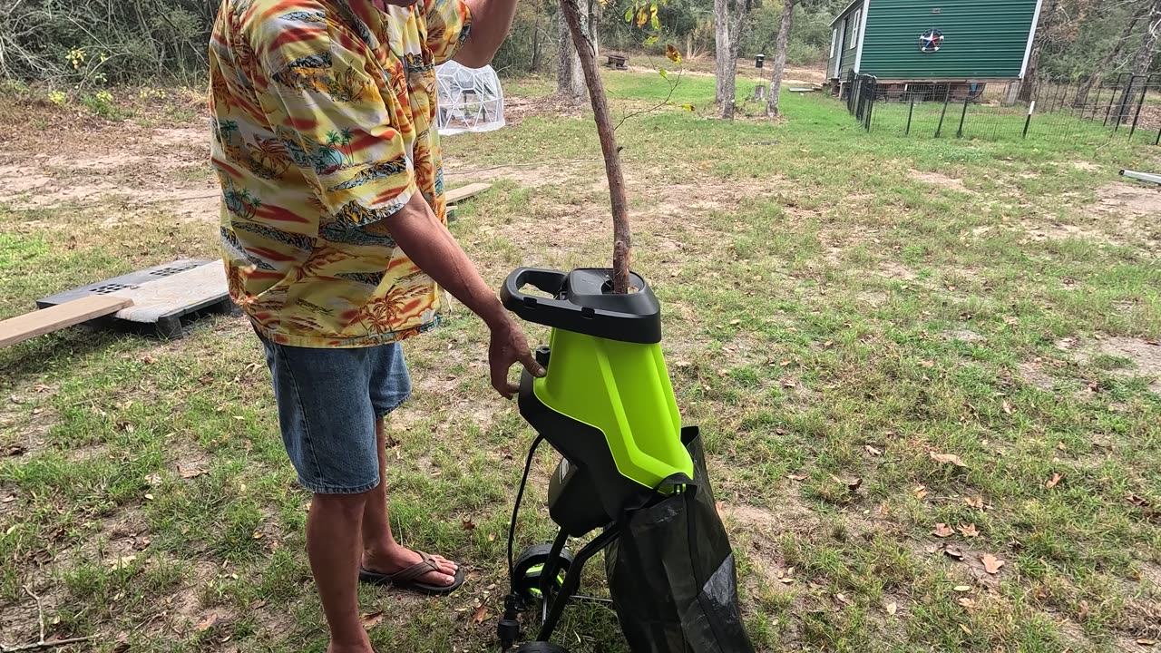 Power Through the Mess – Yeryork Wood Chipper!