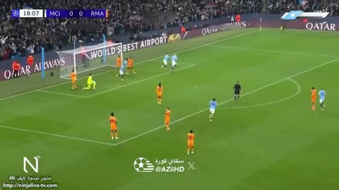 Erling Haaland gives Man City the lead against Real Madrid