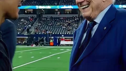 Jerry Jones CAUGHT being FREAKY with Vergil Ortiz.
