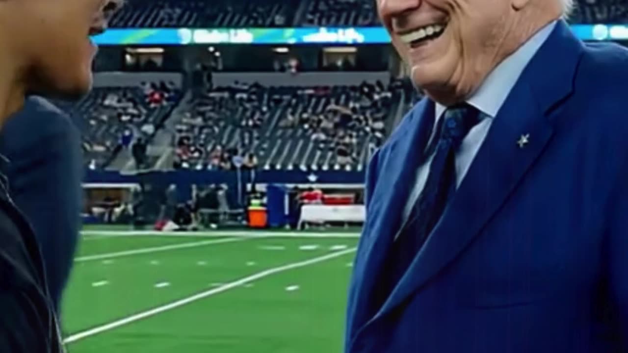 Jerry Jones CAUGHT being FREAKY with Vergil Ortiz.