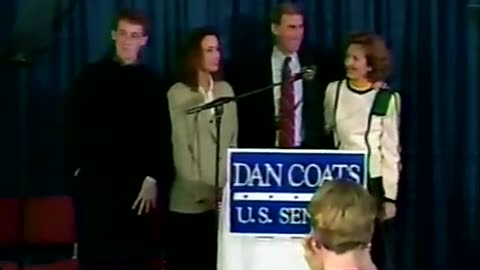 February 10, 1992 - U.S. Sen. Dan Coats Announces Re-election Bid
