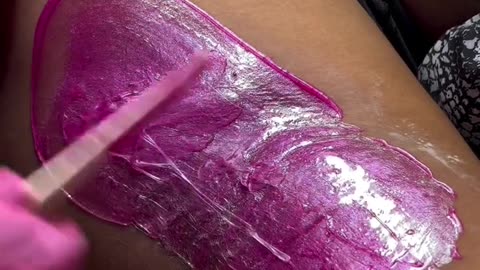 @waxfairyyy_ Underarm Waxing with Sexy Smooth Tickled Pink Hard Wax | Hair Removal Tutorial