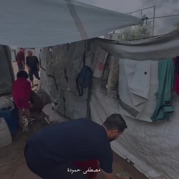 The scene of Qashqsh reflects the suffering of Gazans