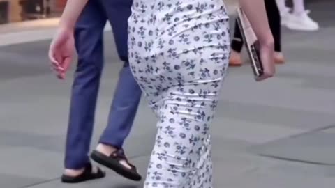 Daily Beauty EP 161 | Stunning Sky Blue Attire Lithe Show Walk