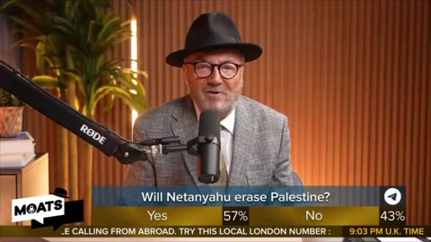 🇬🇧/🇮🇱 NEW: Former British MP George Galloway has been detained under the 'Terrorism Act' 