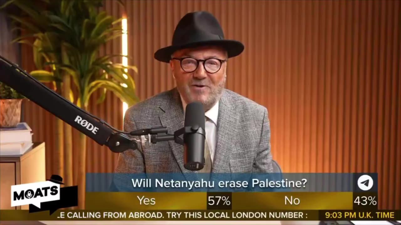 🇬🇧/🇮🇱 NEW: Former British MP George Galloway has been detained under the 'Terrorism Act'