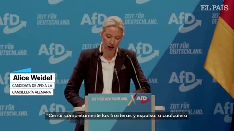 ALEMANIA | Alice Weidel es elegida como candidata del partido ultra Afd a las elecciones | EL PAÍS