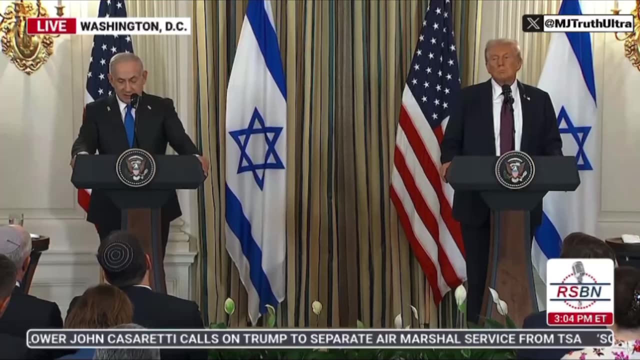Netanyahu reminds the world it’s in the Bible to Support the Government of Israel