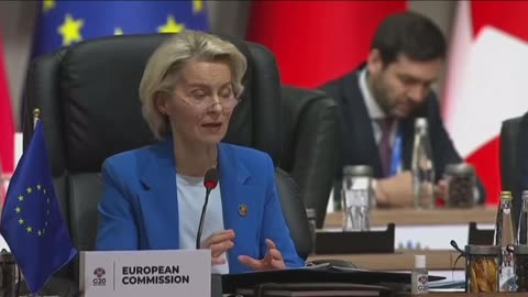 Ursula von der Leyen says "We must change this imbalance and that is at the core of Europe's