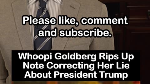 Whoopi Goldberg Snaps at Legal Note Correcting Her Trump Claim