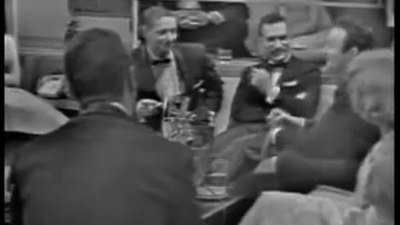 1959 Hugh Hefner Playboy's Penthouse Premiere Episode October 24, 1959