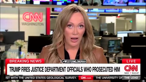 TRUMP FIRES 12 DOJ OFFICIALS WHO PROSECUTED HIM.