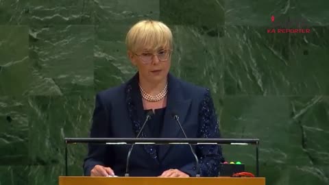 President of Slovenia at UN Epic speech exposed the powerful perpetrators and demanding reforms