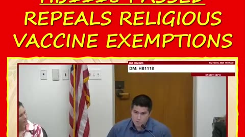 Hawaii passed a 📜bill eliminates religious exemptions for 💉vaccinations