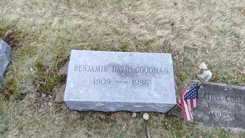 Benny Goodman's Grave in Stamford, CT
