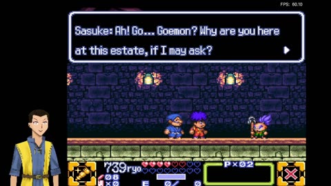 Ganbare Goemon 3 (SFC/RetroArch) day 1