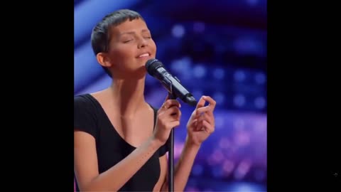 You think you have problems. Woman dying of cancer sings and wows everyone