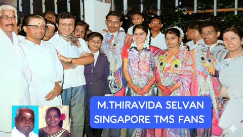 ONE SUN ONE TMS LEGEND M.THIRAVIDA SELVAN SINGAPORE 2026