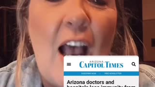 This is in Arizona! Shift is happening! People going to tear down hospitals when truth comes out!