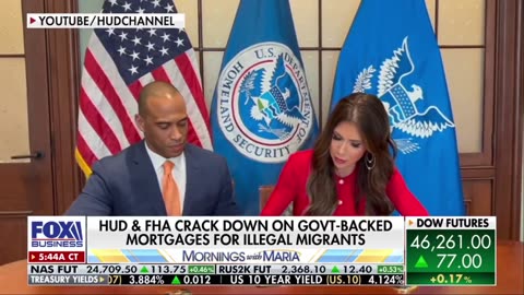 HUD Sec. Scott Turner confirmed that the Democrats gave government-backed MORTGAGES to illegal aliens