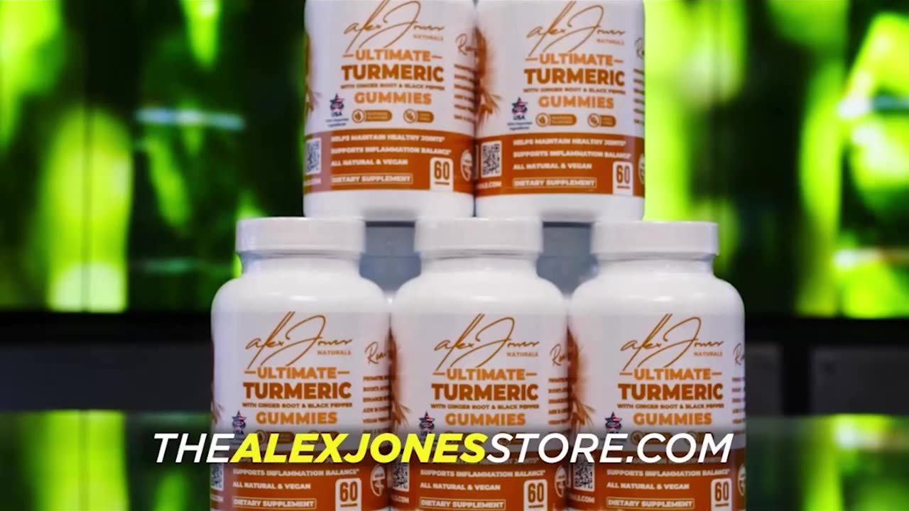 Ultimate Life Force to clean out spike proteins and Turmeric for inflamation