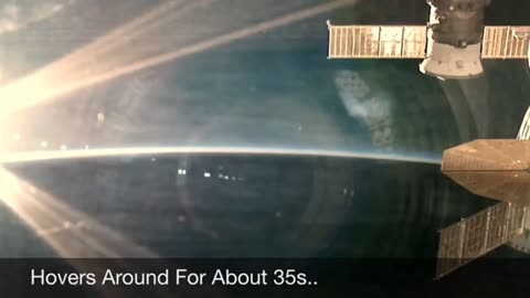 Une créature sombre a été filmée par une caméra de sécurité dans un garage.