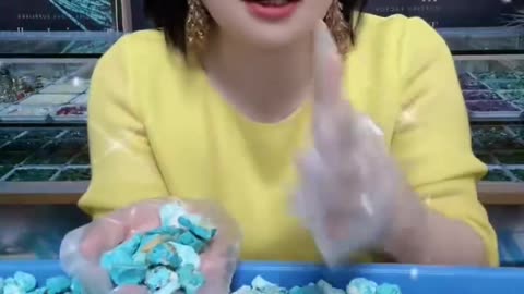 2025-0328-02 natural raw ore turquoise raw rough materials