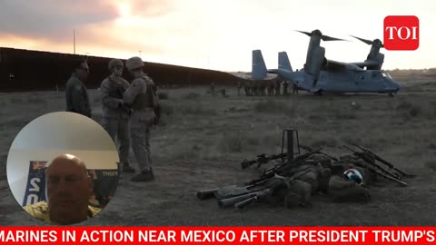 US. MARINES AT MEXICO BORDER