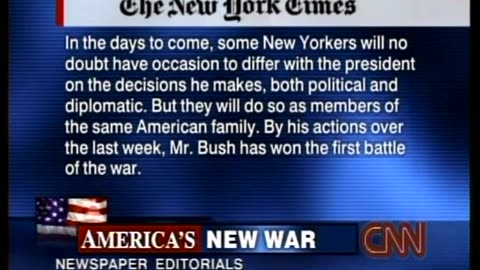CNN International CNN September 17, 2001 500am-530am EDT
