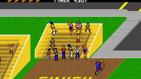 Mega Drive Longplay 566 Paperboy