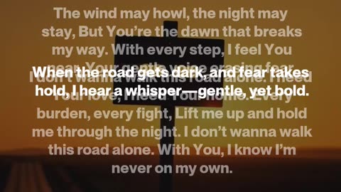 I Don’t Wanna Walk This Road Alone (V4.5)