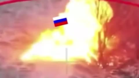 💥👀 Two Russian soldiers blown up in Kupyansk direction.