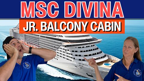 MSC Divina Jr. Balcony Cabin 12185 | Tall Man's Cruise Adventures