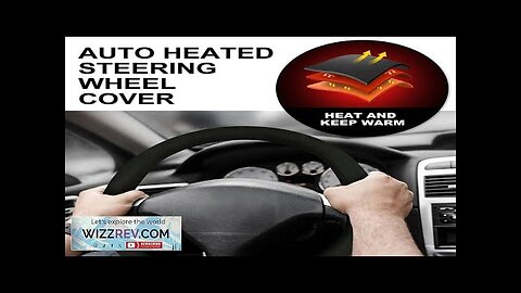 Heated Steering Wheel Protective Cover Universal Car Fast Hand Warmer Car Steering Review