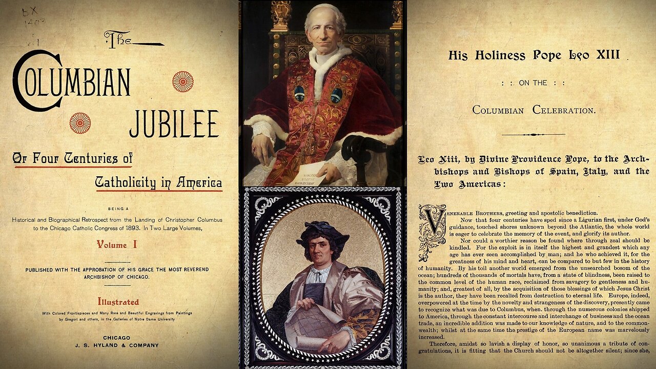 Pope Leo XIII - {Christopher Columbus} 📖🎧