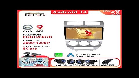 Android 14 Auto Radio For Dodge Caliber 2007 2010 Multimedia Car Review