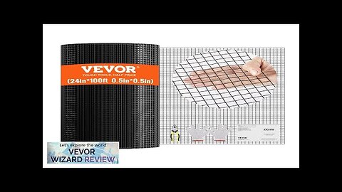 VEVOR Hardware Cloth 24'' x 100' Galvanized Wire Mesh Roll 19 Gauge Review