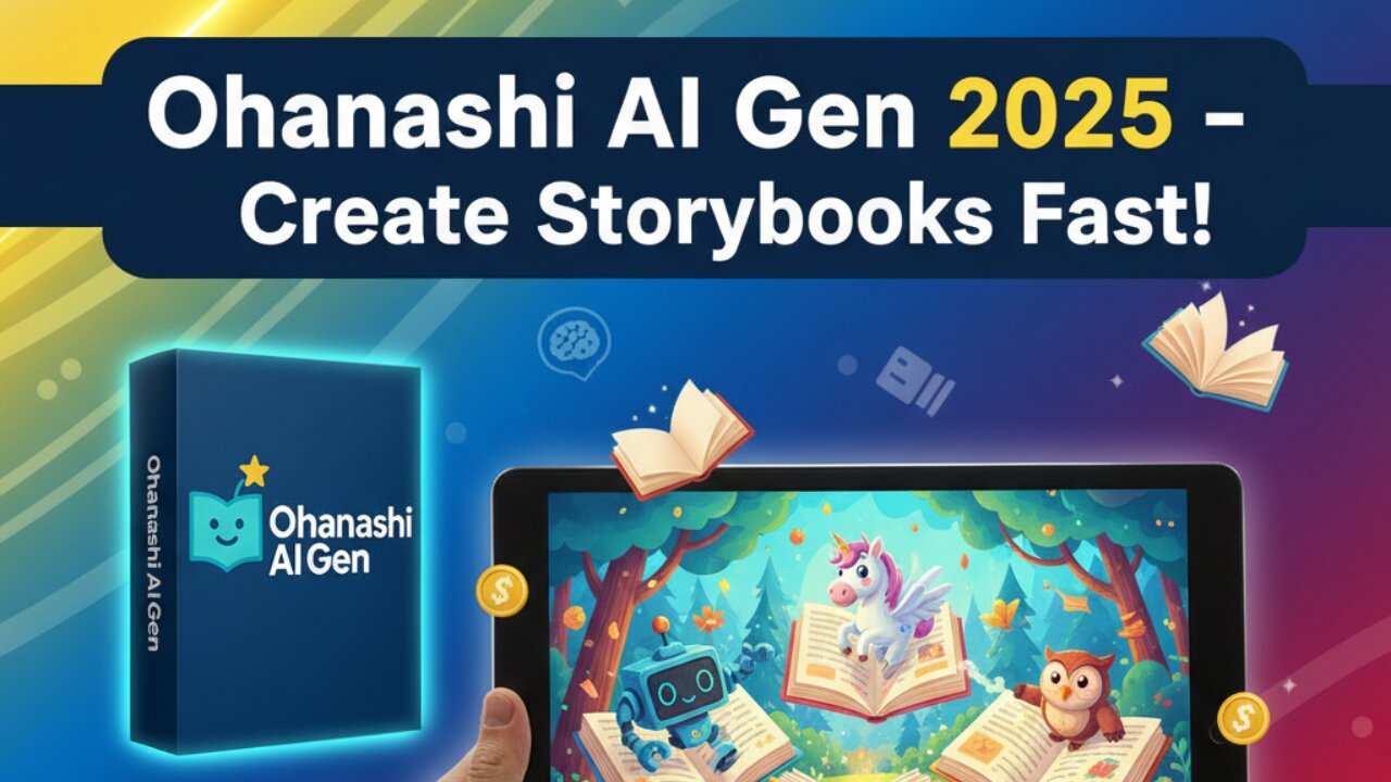 Ohanashi AI Gen Review 2025: Create Storybooks Fast + Pricing, OTOs & Exclusive Bonuses!
