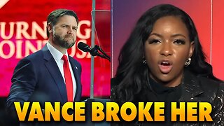 Jasmine Crockett LOSES HER SH*T over JD Vance calling out her fake "street girl persona"