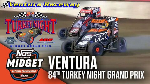 USAC Midgets Turkey Night Grand Prix Saturday At Ventura Raceway (11/29/2025)