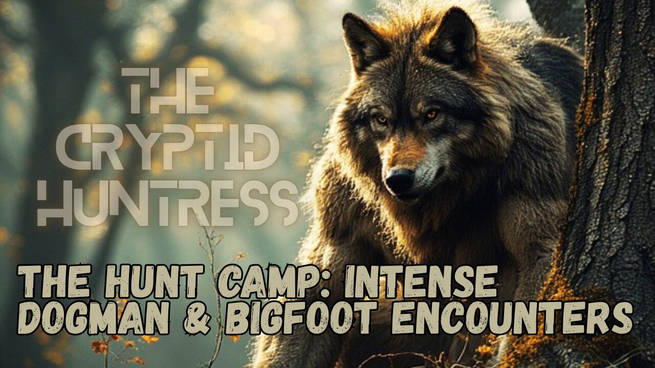 THE HUNT CAMP: INTENSE DOGMAN & BIGFOOT ENCOUNTERS WITH C.W. OPERATIONS TEAM